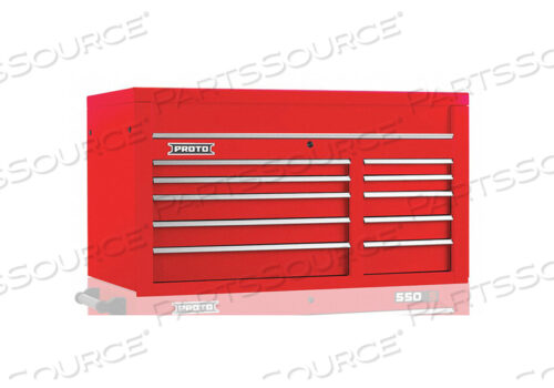 OEM#: J555027-10RDJ4815 КОМОД ВЕРХНИЙ КРАСНЫЙ 50 ДЮЙМОВ С 10 ЯЩИКАМИ от Proto