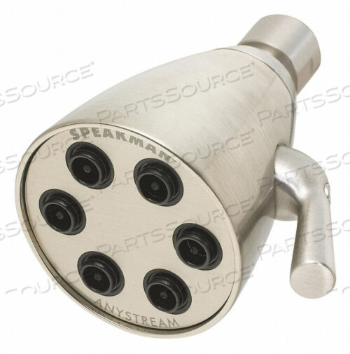 OEM#: S-2252-BNANYSTREAM ICON 6-JET SHOWER HEAD, BRUSHED NICKEL FINISH, 2.5 GPM от Speakman
