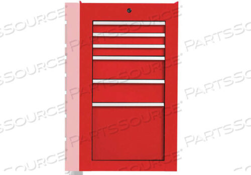 OEM#: J551934-6RD-SCJ4822 БОКОВОЙ ШКАФЧИК КРАСНЫЙ 19 ДЮЙМОВ С 6 ЯЩИКАМИ от Proto