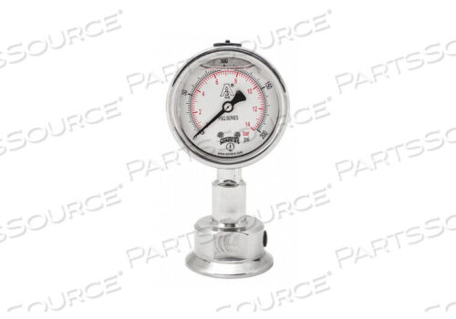 OEM#: PSQ15806МАНОМЕТР 2-1/2 РАЗМЕР ЦИФЕРБЛАТА СЕРЕБРИСТЫЙ от Winters Instruments