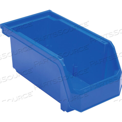 ПЛАСТИКОВЫЙ ПОДВЕСНОЙ ЯЩИК И ГНЕЗДО, 5-1/2 Ш X 10-7/8 Г X 5 В, СИНИЙ