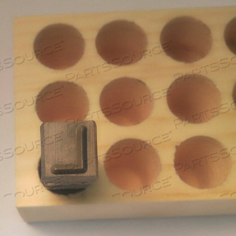 OEM#: 03271 LHAND STAMP 2-3/8 SHANK L STEEL от Young Bros. Stamp Works, Inc.