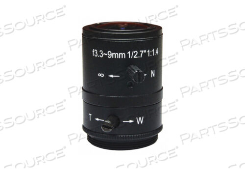 ОБЪЕКТИВ ВАРИФОКАЛЬНОГО ТИПА F/1.4 КОЭФФИЦИЕНТ СВЕТОДИОДНОСТИ