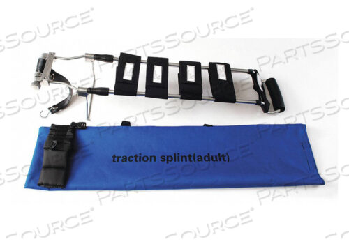 OEM#: MS-TLS-1SPLINT SILVER/BLACK ALUMINUM/NYLON by Medsource