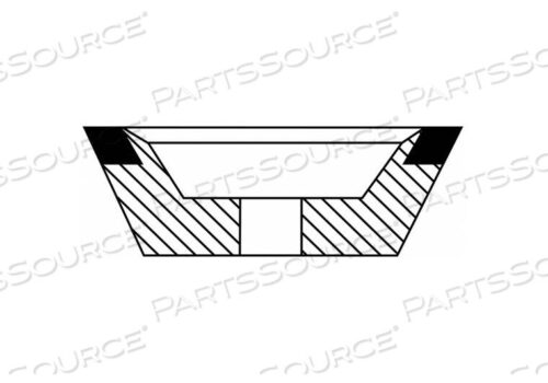 OEM#: 69014191719ШЛИФОВАЛЬНЫЙ ЧАШЕЧНЫЙ КРУГ 3-3/4 ДЮЙМА 100 11V9 от Norton | Saint-Gobain Abrasives