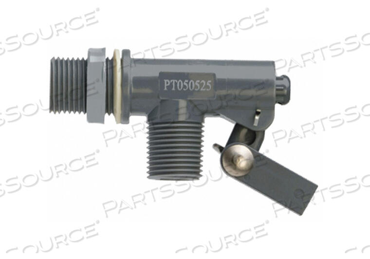 OEM#: PT050525ПОПЛАВКОВЫЙ КЛАПАН 1/2 ДЮЙМА ПВХ ДЛЯ МОНТАЖА НА ПЕРЕБОРКУ от Kerick