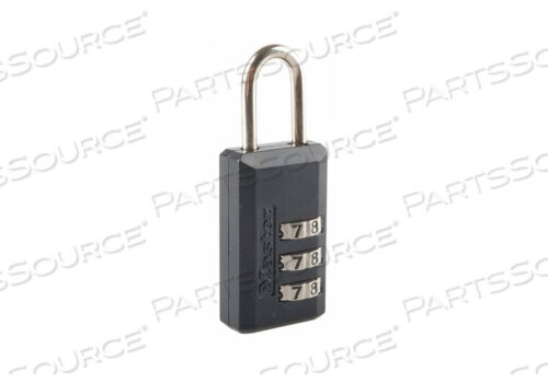 OEM#: 646T ЗАМОК ДЛЯ БАГАЖА 1 1/2 ДЮЙМА ПРЯМОУГОЛЬНЫЙ ЧЕРНЫЙ от Master Lock