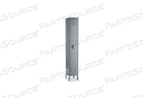 OEM#: U1588-1A-HGSОДНОЯРУСНЫЙ 1-ДВЕРНЫЙ СТАЛЬНОЙ ШКАФЧИК ПРЕМИУМ-КЛАССА, 15ШX18DX72H, ТЕМНО-СЕРЫЙ, СБОРКА Hallowell