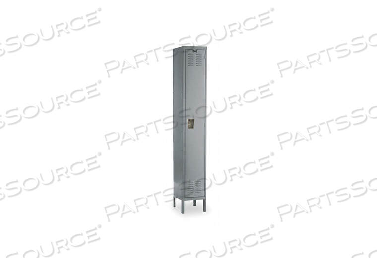 OEM#: U1588-1A-HGSОДНОЯРУСНЫЙ 1-ДВЕРНЫЙ СТАЛЬНОЙ ШКАФЧИК ПРЕМИУМ-КЛАССА, 15ШX18DX72H, ТЕМНО-СЕРЫЙ, СБОРКА Hallowell