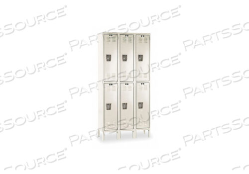 OEM#: U3288-2G-A-PTWRDRB LOCKR LVRD 3 WIDE 2 TIER TAN от Hallowell