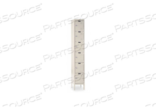 OEM#: U1258-6A-PTE1563 BOX LOCKR LVRED 1 WIDE 6 TIER TAN от Hallowell