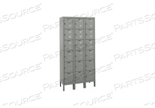 OEM#: U3258-6A-HGE1566 ЯЩИК ДЛЯ МЕБЕЛИ С ЖАЛЮЗИЯМИ, 3 ШИРИНЫ, 6 ЯРУСОВ, СЕРЫЙ, от Hallowell