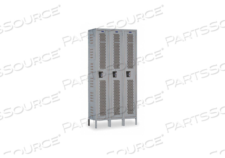 OEM#: U3888-1HDV-HGWRDRB ВЕНТИЛЯЦИЯ ЗАМКА 3 ШИРОКАЯ 1 ЯРУСНАЯ СЕРАЯ от Hallowell