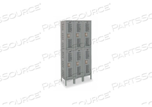 OEM#: U3588-2HDV-HGWRDRB ВЕНТИЛЯЦИЯ ЗАМКА 3 ШИРОКАЯ 2 ЯРУСА СЕРАЯ от Hallowell