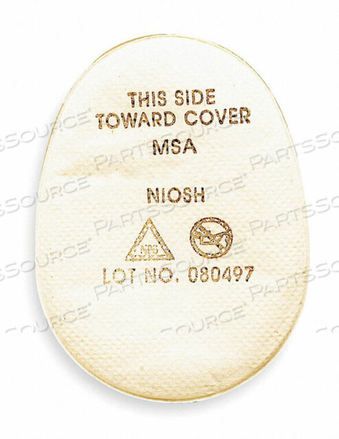 OEM#: 815394ПРЕФИЛЬТР N95 ДЛЯ КРЫШКИ-ЗАЩЕЛКИВАНИЯ PK10 от MSA Safety Sales, LLC