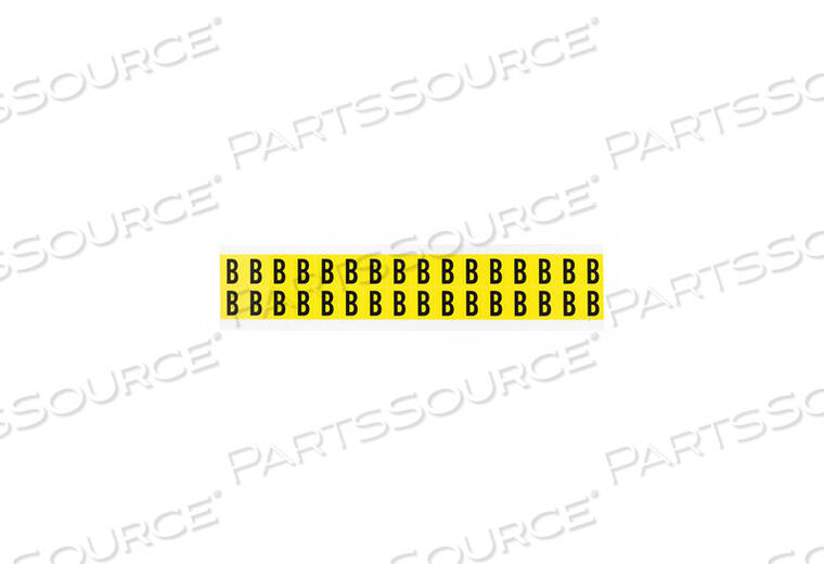 OEM#: 3420-BD4797 ИДЕНТИФИКАЦИОННАЯ КАРТА С ПИСЬМЕННЫМИ БУКВАМИ B PK32 от Brady Americas