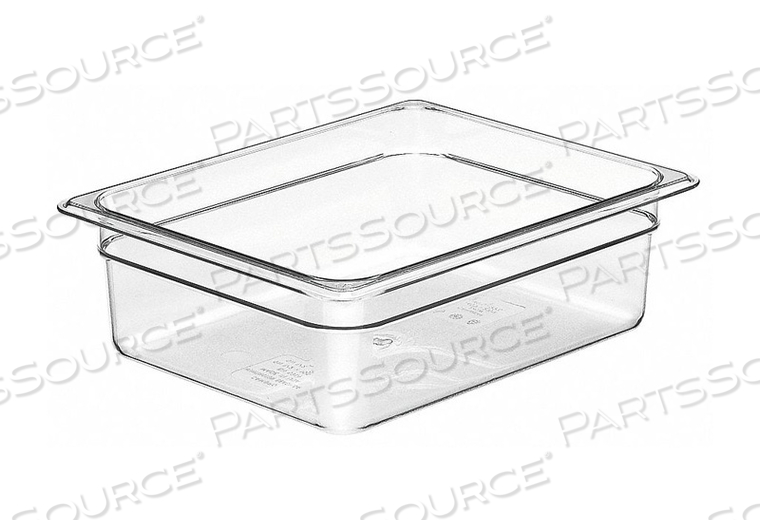 OEM#: CA24CW135ПОДДОН ДЛЯ ПИЩИ ПОЛОВИННОГО РАЗМЕРА ПРОЗРАЧНЫЙ PK6 от Cambro