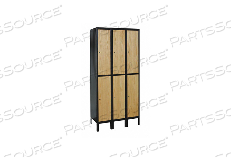 OEM#: UW3288-2MEWWRDRB LOCKR SOLID 3 WD 2 TIER WOOD/BLACK от Hallowell