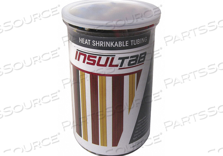 OEM#: 30-PVC-175BKHEAT КОМПЛЕКТ ТЕРМОУСАДОЧНЫХ ТРУБОК ЧЕРНЫЙ 175 ШТ. от Insultab