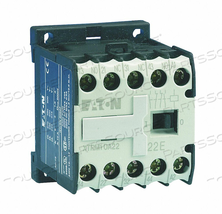 OEM#: XTRM10A22TDIEC МИНИ-РЕЛЕ УПРАВЛЕНИЯ 2НО/2НЗ 24В постоянного тока 10А от Eaton