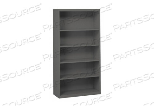 КНИЖНЫЙ ШКАФ СЕРЫЙ СВАРНОЙ 34-1/2 X13 X66