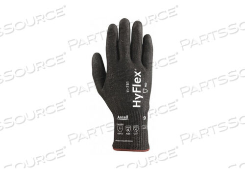 OEM#: 11-751 VENDCUT RESISTANT GLOVES SIZE 7 BLACK PR by Ansell Healthcare