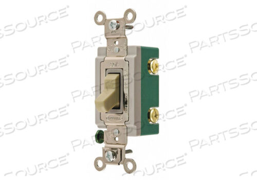 OEM#: 3001IWALL SWITCH 30A IVORY 1-POLE TYPE TOGGLE от Hubbell Power Systems