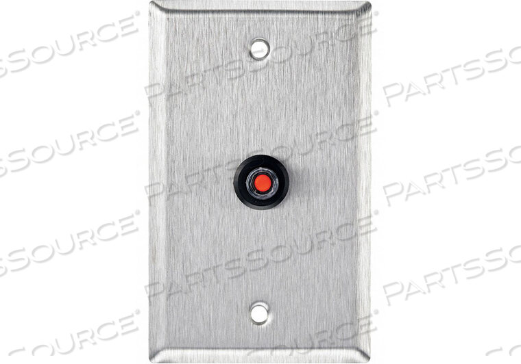 OEM#: RP-44НАСТЕННАЯ ПЛАСТИНА ОДИНАРНАЯ ИЗ НЕРЖАВЕЮЩЕЙ СТАЛИ от Alarm Controls