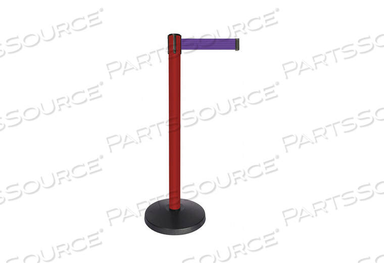 OEM#: QPLUS-21-P5БАРЬЕРНЫЙ СТОЙКА С РЕМНЕМ КРАСНЫЙ СТОЙКА ФИОЛЕТОВЫЙ РЕМЕНЬ от Queueway