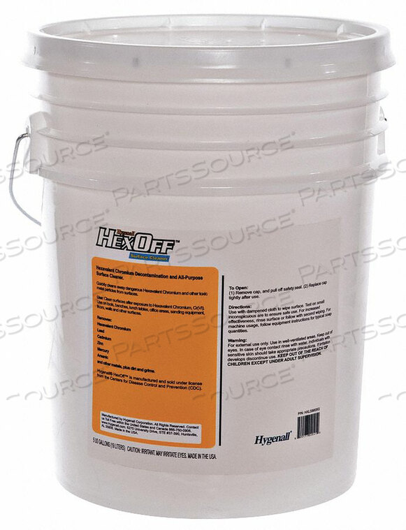 OEM#: HXLS9005GALL PURPOSE CLEANER 5 GAL. ВЕДРО от Hygenall