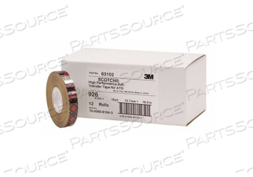 OEM#: 950ADHESIVE TRANSFER TAPE CLEAR 19MM W PK48 by 3M Consumer