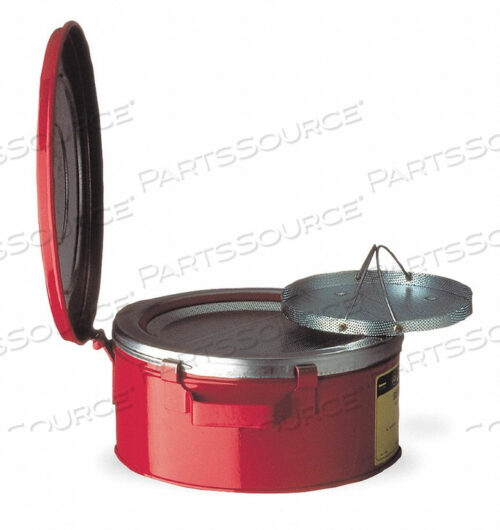 OEM#: 10295КАНКА BENCH, 2 КВАРТЫ, КРАСНАЯ от Justrite