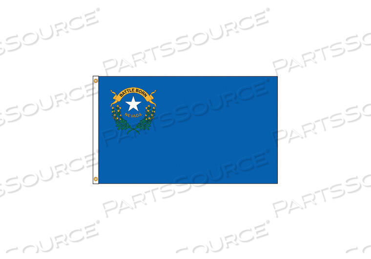OEM#: 143380D3772 NEVADA FLAG 5X8 FT NYLON by Annin Flagmakers