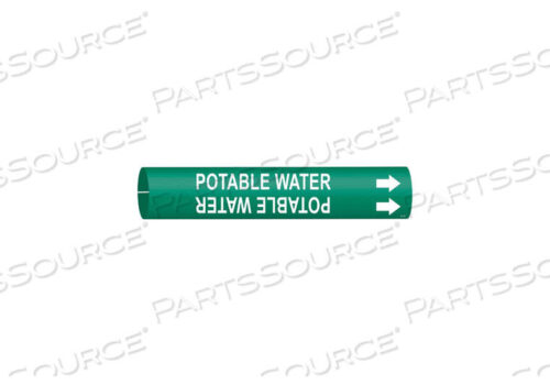 OEM#: 4111-CPIPE MRKR ПИТЬЕВАЯ ВОДА 2-1/2TO3-7/8 ДЮЙМОВ от Brady Americas