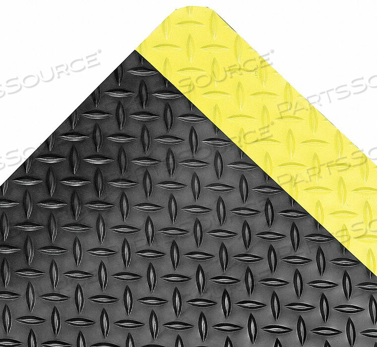 OEM#: 976S0035BYANTIFATIGUE MAT BLACK YLLWBRDR 3FT.X5FT. от Notrax