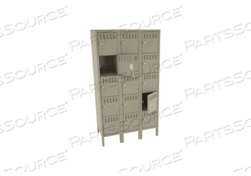 ЯЩИК ДЛЯ МЕБЕЛИ С ЖАЛЮЗИЯМИ 3 ШИРИНЫ 5 ЯРУСОВ ПЕСОК