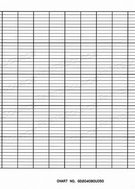 OEM#: CLH GD204080U050ДИАГРАММА ЛЕНТА ДИАПАЗОН РУЛОНОВ НЕТ ДЛИНА 82 ФУТА от Graphic Controls, LLC