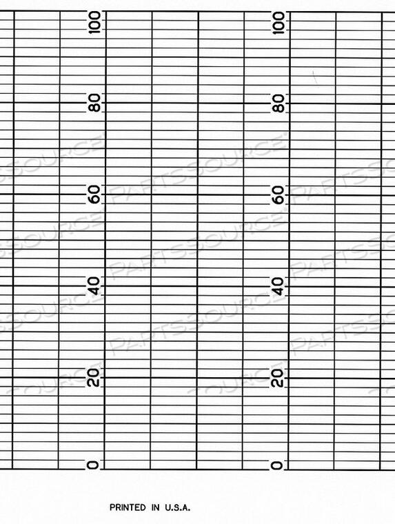 OEM#: CLH GD204552ДИАГРАММА ЛЕНТА, СЛОЖЕННАЯ В ФОНО ДИАПАЗОН ОТ 0 ДО 100 52 ФУТА от Graphic Controls, LLC
