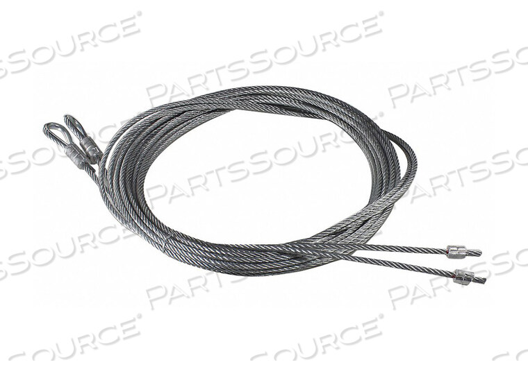 OEM#: CAG18-116-NTSPRING LIFT CABLE 1/8 ДЮЙМА 116 ДЮЙМОВ PK2 от American Garage Door Supply