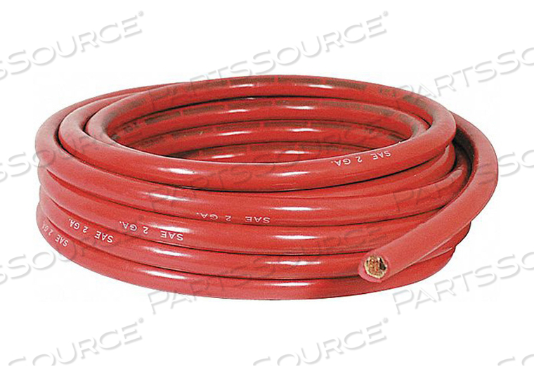 OEM#: 200204-396-025КАБЕЛЬ АККУМУЛЯТОРА 2 AWG 1 COND 25 ФУТОВ КРАСНЫЙ от Quick Cable