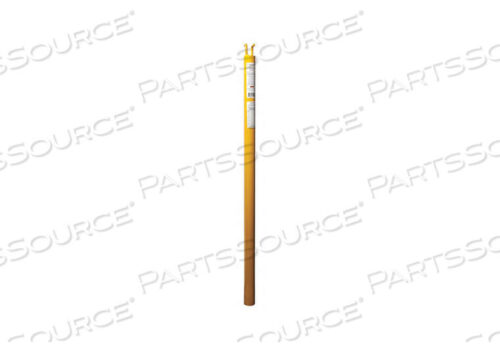 OEM#: 15039СТОЛБ ДЛЯ ПОСТОЯННОЙ ПРЕДУПРЕДИТЕЛЬНОЙ ЛИНИИ, СТАЛЬ С ПОРОШКОВЫМ ПОКРЫТИЕМ, ЖЕЛТЫЙ, 42 Ш x 6 Д x 6 В от Guardian Fall Protection