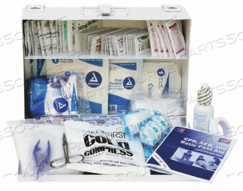 OEM#: 818ANSIANSI СТАНДАРТНЫЙ МЕТАЛЛИЧЕСКИЙ НАБОР НА 25 ЧЕЛОВЕК от Medi-First