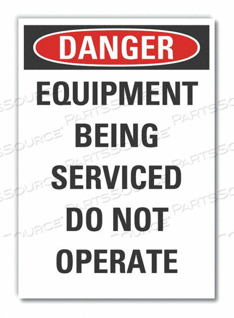 OEM#: LCU4-0575-ND_14X10DANGER SIGN 14 W X 10 H 0.001 THICK by Lyle Signs Inc.