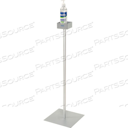 ПОДСТАВКА ДЛЯ БУТЫЛКИ С ДЕЗИНФИЦИРУЮЩИМ СРЕДСТВОМ ДЛЯ РУК, СЕРЕБРИСТАЯ