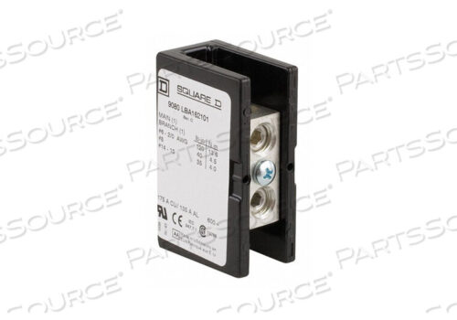 OEM#: 9080LBA165212PWR DIST BLOCK 760A 1P 1P ПЕРВИЧНЫЙ 600V от Square D