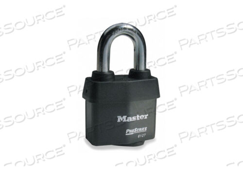 OEM#: 6127KA-10G209НАВЕСНОЙ ЗАМОК С КЛЮЧОМ 7/8 В ПРЯМОУГОЛЬНИК ЧЕРНЫЙ от Master Lock