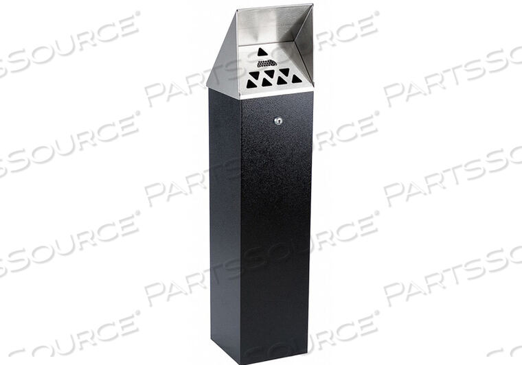 OEM#: HDD04Газетка для сигарет 1-3/4 галлона, черная, от No Butts Bin Co.