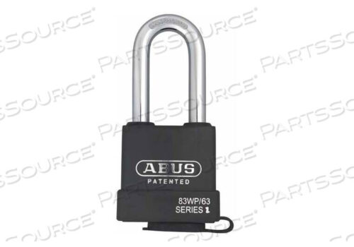 OEM#: 83WP/63HB-63 KDKEYED PADLOCK 7/8 IN RECTANGEL BLACK от Abus