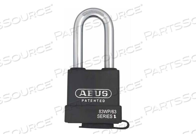 OEM#: 83WP/63HB-63 KDKEYED PADLOCK 7/8 IN RECTANGEL BLACK от Abus