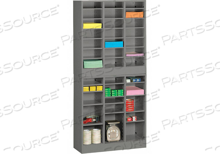 OEM#: 4075 MED GREYСОРТИРОВЩИК ЛИТЕРАТУРЫ РАЗМЕРА ПИСЬМА СЕРЫЙ от Tennsco Corp.